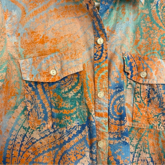 Ralph Lauren Tie Dye Button Down - Picture 5 of 7